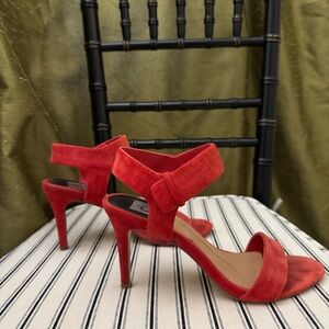 DV by Dolce Vita Red Suede Heels